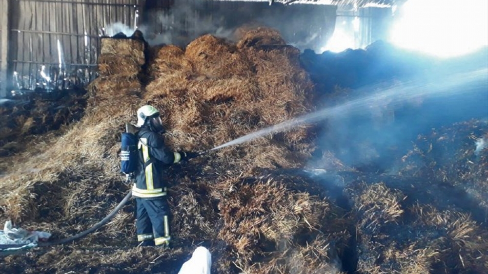 Denizlililer evinde, Büyükşehir itfaiye görevde