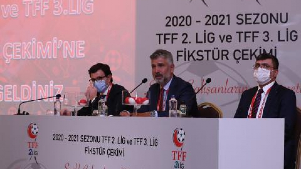 TFF 2. Lig ve TFF 3. Lig fikstür çekimi yapıldı