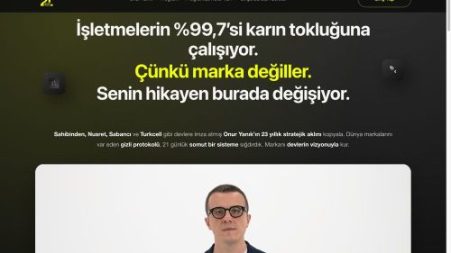 21 Günde Marka ile kısa sürede kendi markanı kurmak mümkün!